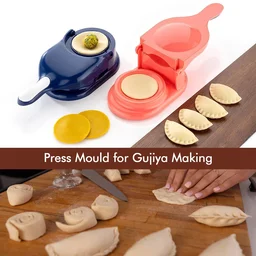 Dumpling Maker – 2-in-1 Gujiya & Momos Press | Bake & Dwell