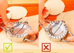 Dumpling Maker – Stainless Steel Ghughra & Dough Cutter | ToolMate Pro