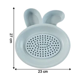 Dumpling Serving Plate – With Strainer & Dual Sauce Compartments