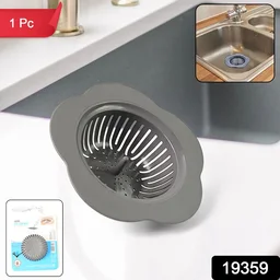 Durable Plastic Sink Strainer – Reusable Flower Pattern