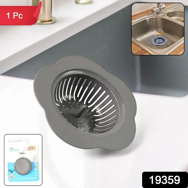 Durable Plastic Sink Strainer – Reusable Flower Pattern