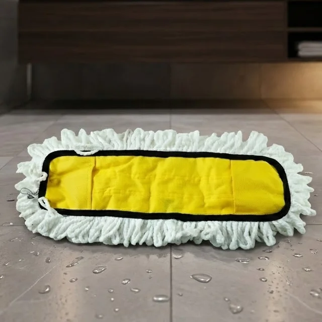 Dust Mop Refill Head – Durable Cotton, 50x20cm for Floors | Velvet Wipe