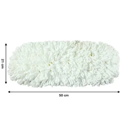 Dust Mop Refill Head – Durable Cotton, 50x20cm for Floors | Velvet Wipe
