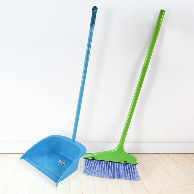 Dustpan and Brush Set – Ergonomic Handle for Easy Sweeping