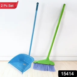 Dustpan and Brush Set – Ergonomic Handle for Easy Sweeping