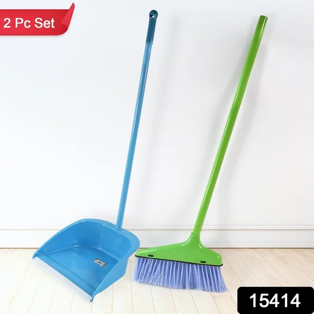 Dustpan and Brush Set – Ergonomic Handle for Easy Sweeping
