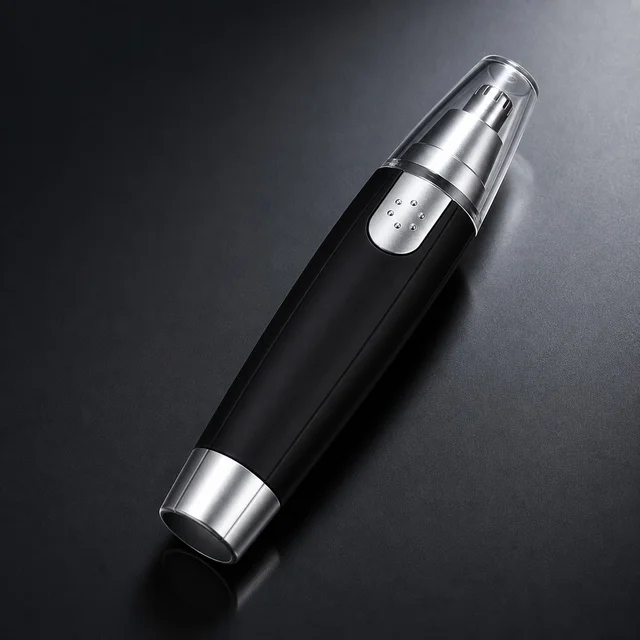 Ear & Nose Hair Trimmer – Painless, Battery-Operated | Calm & Curl
