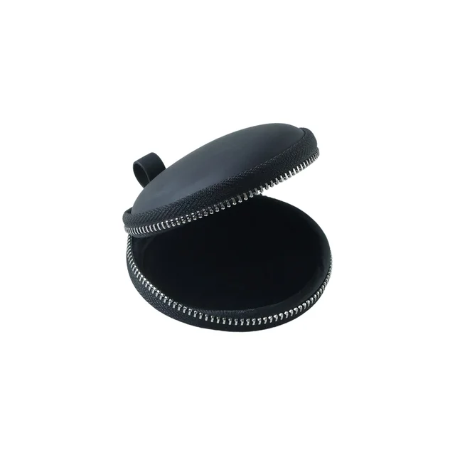 Earphone Carrying Case – Compact Hard Shell with Zipper Closure