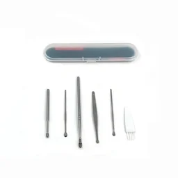 Earwax Removal Kit – 6-Piece Stainless Steel Set | XcelSafe