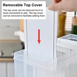 Easy Flow Cereal Dispenser – 3-in-1 Wall Mount Storage | CookAura