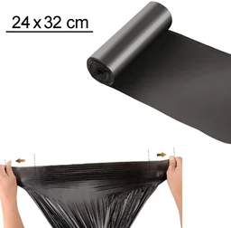 Eco-Friendly Garbage Bag – Medium Black 24x32 inch | FERVENT