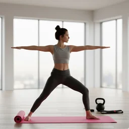 Eco-Friendly Yoga Mat – Non-Slip Fitness Mat 180x60cm | FitFuzion