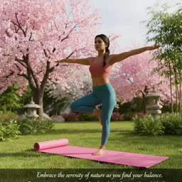 Eco-Friendly Yoga Mat – Non-Slip Fitness Mat 180x60cm | FitFuzion