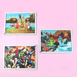 Educational Wooden Jigsaw Puzzle Board – Skill Building for Kids