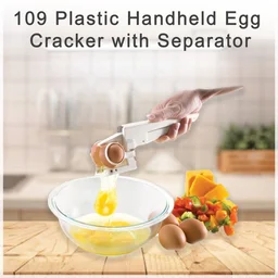 Egg Cracker with Separator – Mess-Free Handheld Tool | Indo Glow