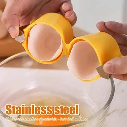 Egg Shell Opener – Handheld Egg Cracker Tool for Raw Eggs | Quickslice