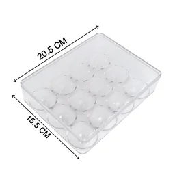 Egg Storage Box – 12-Cavity Refrigerator Organiser | Organivo