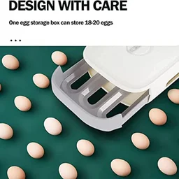Egg Storage Box – Drawer Style Fridge Organizer for Freshness | Storenzo