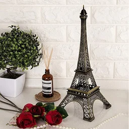 Eiffel Tower Statue – Antique Metal Paris Landmark | VoltDesk