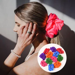 Elastic Hair Band Set – Soft, Stylish, and Gentle Hold