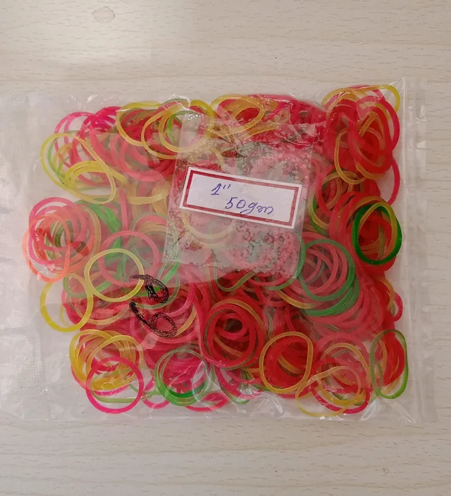 Elastic Rubber Bands – Multicolor, Durable for Office & Home | Papezo