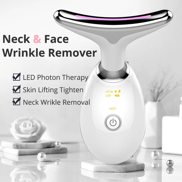 Electric Face Massager – LED Photon Wrinkle Remover | Indo Glow