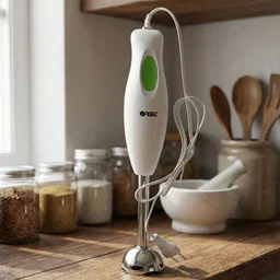 Electric Hand Blender – Stainless Steel Blade for Smooth Blending