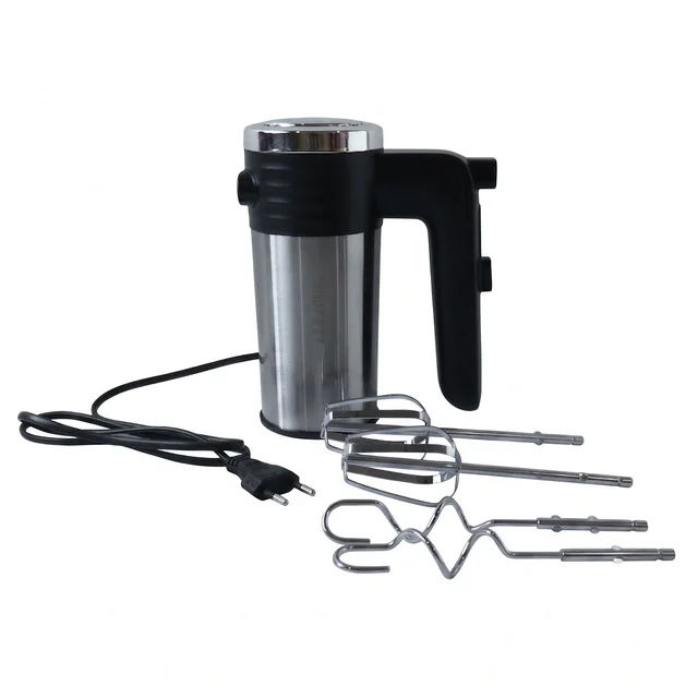 Electric Hand Mixer 500W with Beaters Dough Hooks for Cake and Baking (1 Pc)
