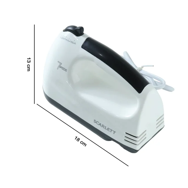 Electric Hand Mixer – Multi-Speed Kitchen Baking Appliance