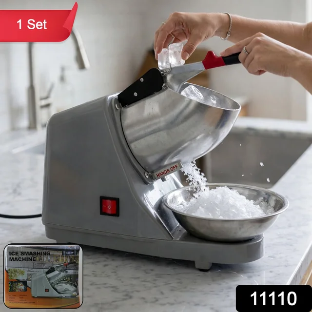 Electric Ice Crusher – Effortless & Fast for Home/Commercial Use