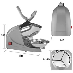 Electric Ice Crusher – Effortless & Fast for Home/Commercial Use