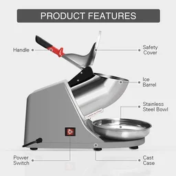 Electric Ice Crusher – Effortless & Fast for Home/Commercial Use