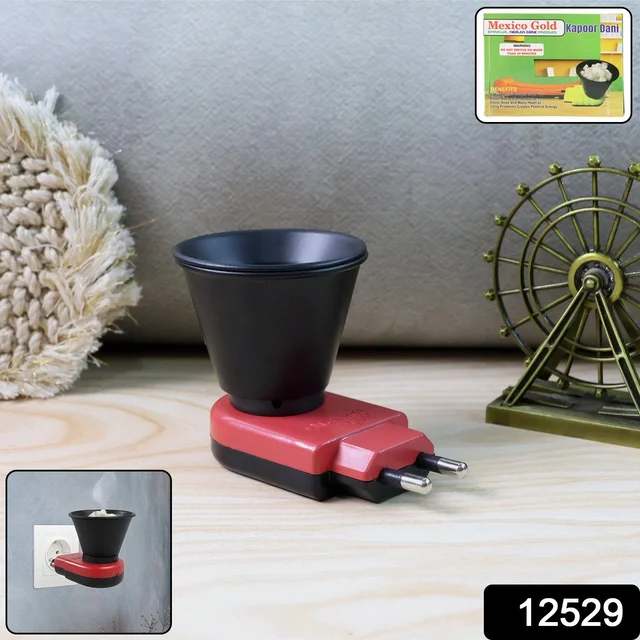Electric Kapoor Dani Diffuser – Smoke-Free Camphor for Pure Air