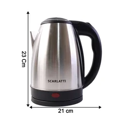 Electric Kettle 2L – Fast Boil Stainless Steel Durable Design