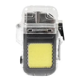 Electric Lighter Flashlight – USB Rechargeable 3-Mode COB | Indo Glow