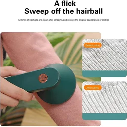 Electric Lint Remover – Cordless Fabric Shaver for Clothes and More