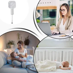 Electric Mosquito Swatter Racket – Rechargeable USB Bug Zapper