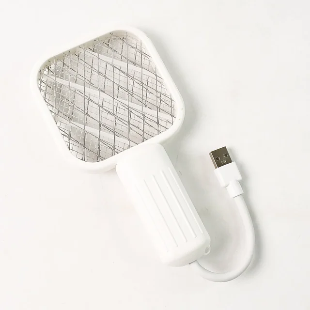 Electric Mosquito Swatter Racket – Rechargeable USB Bug Zapper