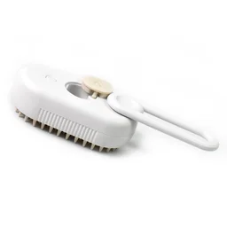 Electric Pet Steam Brush – Hair Removal & Massage | Calm & Curl