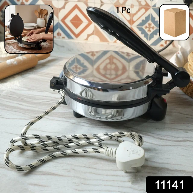 Electric Roti Maker – Stainless Steel Flatbread Cooker for Quick Meals