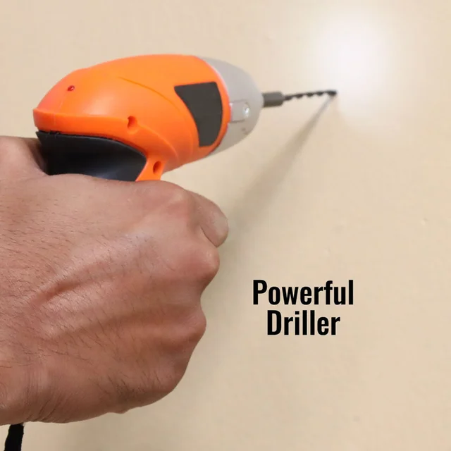 Electric Screwdriver Set – 45-Bit Cordless Power Tool for Home DIY
