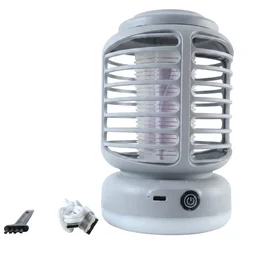 Electric Shock Mosquito Killer Lamp – Rechargeable UV LED Zapper
