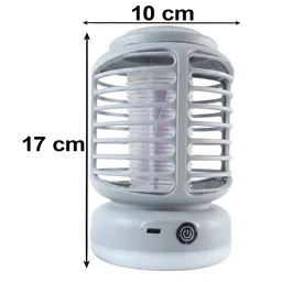 Electric Shock Mosquito Killer Lamp – Rechargeable UV LED Zapper