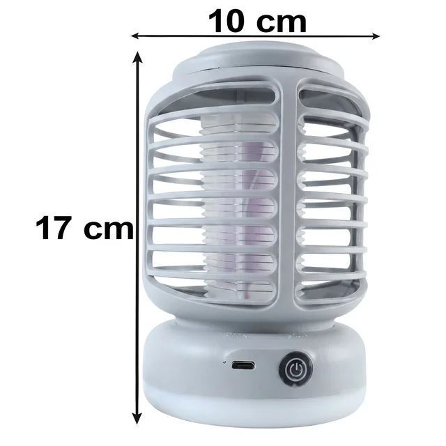 Electric Shock Mosquito Killer Lamp – Rechargeable UV LED Zapper