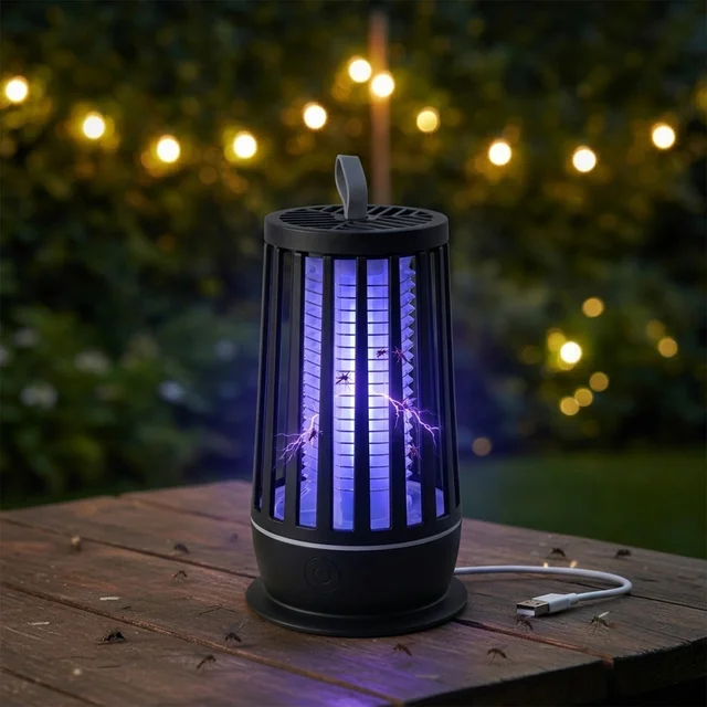 Electric Shock Mosquito Killer Lamp UV Light Indoor Use