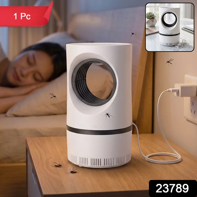 Electric USB Mosquito Killer Lamp – Silent Indoor Suction Trap