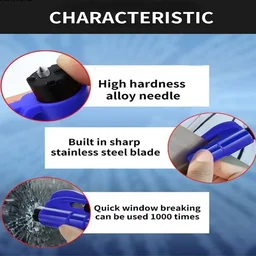 Emergency Safety Cutter – 2-in-1 Car Escape Tool | Safora