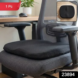 Ergonomic Egg Seat Cushion Memory Foam Chair Pad for Office Car Seat (1 Pc)