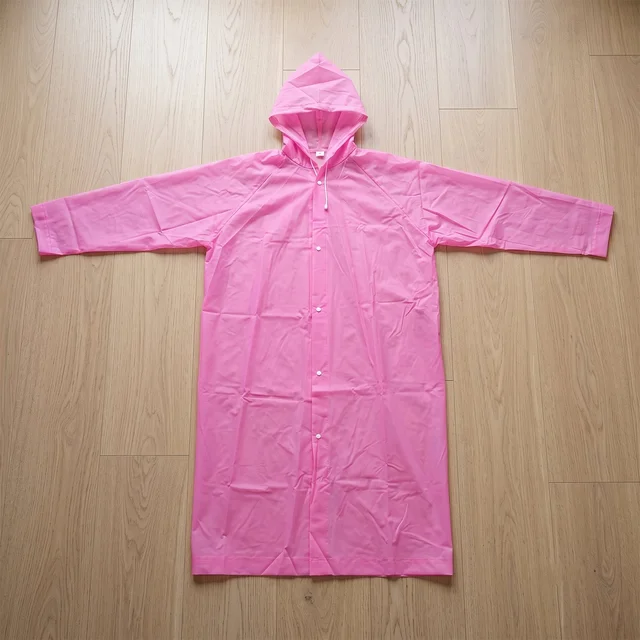 EVA Hooded Long Rain Coat – Monsoon Wear for Men & Women