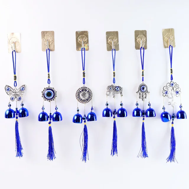 Evil Eye Wind Chime – Metal Home & Garden Protection